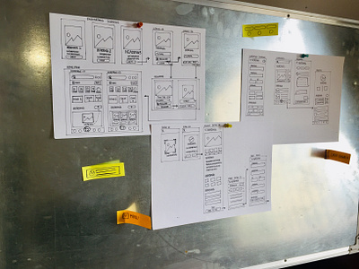 Paper wireframes attempt concept design concept development first first design paper product design sketches ui ux wireframes