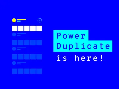 UXPin 2.0 - Power Duplicate, Smart Grid, Smart Guides 2d aniamtion blue duplicate feature gif grid guides motion motion design product design uxpin
