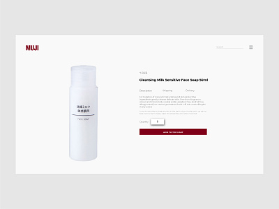 Muji Product amsterdam design ui ux web