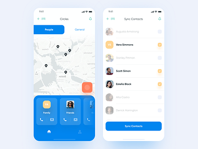 RedDot Emergency App app chat creative dashboard design desktop emergency flat illustration interface ios landing map mobile splash typography ui ux website