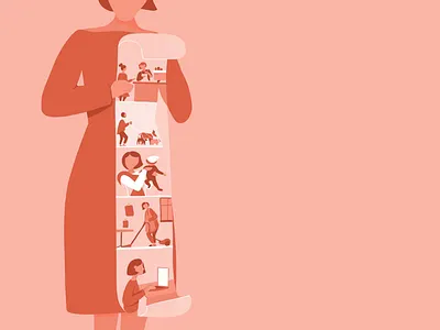 Paycheck adobe fresco adobe suite editorial editorial illustration illustration vector illustration