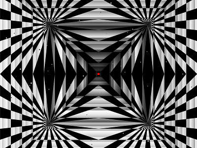 Inside abstract abstraction background black white geometric geometry graphic design lines op art optical illusion rays visual effect