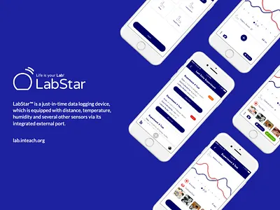 LabStar design mobile mobile app ui ux