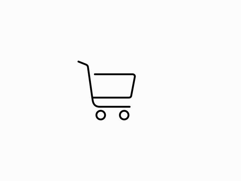 Abandoned Cart aftereffects animated icon animation illustration