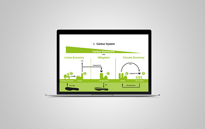 Carbon System Infographics diagram illustration infographics