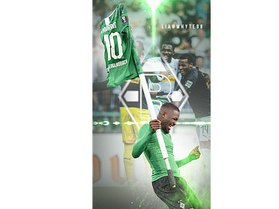 Marcus Thuram - Borussia Mönchengladbach's Star bundesliga bundesliga edit design fifa 20 football football club football design football edit footballer illustration lionel messi lionel messi edit photoshop poster soccer edit wallpaper