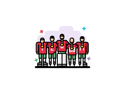#20 Hockey team icon app hockey icon icon design iconography illustration sport team web winter