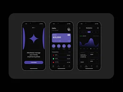 Financify | App Design app appdesign design designer dribbble figma graphicdesign latestwork mobile project ui uidesign uiuxdesign uiuxdesigner ux