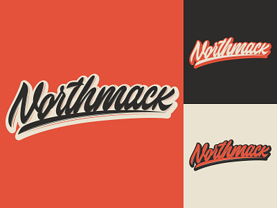 Northmack - Logo for Swim Team from New York branding calligraphy clothing design fashion font free hand lettering identity lettering logo logotype mark packaging script sketches streetwear type typo typography