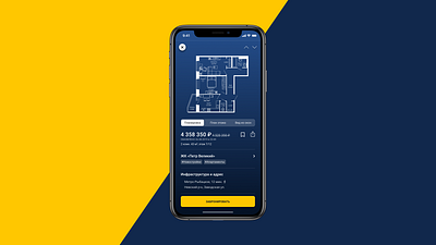 Mobile App Concept | Real estate | Apartment search app design interface mobile ui ux