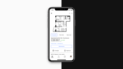 Mobile App Concept | Real estate | Apartment search app design interface mobile ui ux