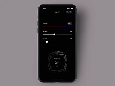 Lullaby — Withings Home Security Camera app app design branding connected devices health iot mobile mobile ui ui ux