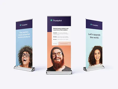 Trustpilot – Rollup Banners assets build conference mockup print rollup rollup banner stand