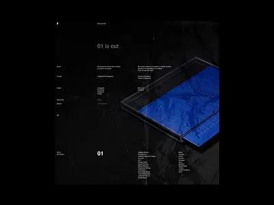 Grid Journal app branding concept design graphic design grid helvetica hero home layout magazine minimal mockup poster swiss typo typography ui web website