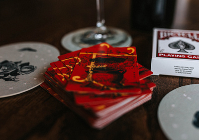 Eleanora Playing Cards & Coasters bar brand identity branding cards coasters cocktail deck of cards food graphic design logo playing cards restaurant swag texture typography visual identity