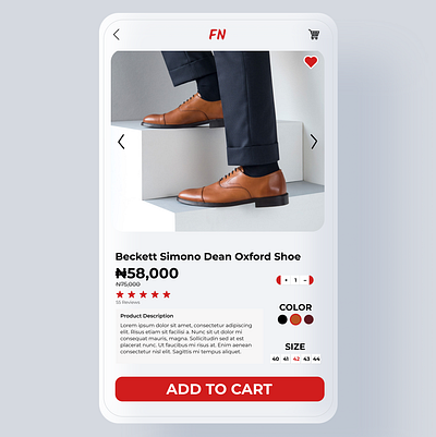 Daily UI Challenge 012. E-Commerce site Design app app design daily 100 challenge dailyui design e commerce app e commerce design ecommerce figma figmadesign user experience user interface design userinterface