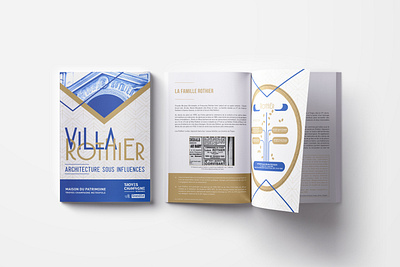 2019-Brochure Villa Rothier brochure exhibition leaflet printing