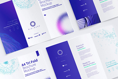 A4 Trifold Brochure Mockup 07 a4 brand design branding branding and identity brochure design mockup mockups psd psd mockup psd template trifold