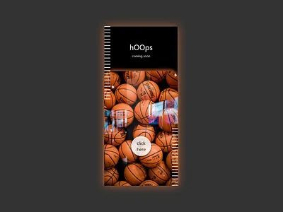 coming soon - 048 adobexd daily 100 challenge dailyui dailyui048 hoops