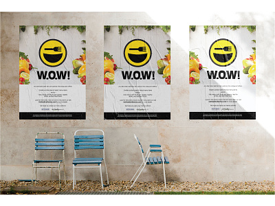 W.O.W! Posters advertising branding design graphic design logo marketing print typography vector