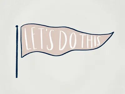 Monday Motivation flag hand drawn hand lettered hand lettering handlettering lettering monday motivation motivational monday you got this