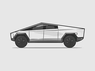 The Musk mobile bulletproof car cars dribbble electric elon elon musk fast flat future icon illustration news shot stroke tesla travel vector