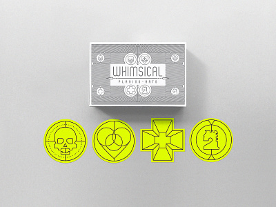 Whimsical Playing Arts | First Edition concept icon illustration minimalist minimalist logo oksal yesilok oksalyesilok package design packaging packaging design playing arts playing card playing cards playingcards print design product design redesign sticker symbols whimsical