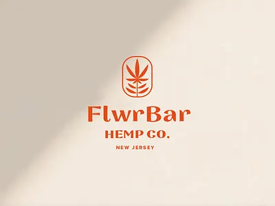 FlwrBar | Concept brand branding cbd feminine flower hemp identity logo lynx marajuana plant weed