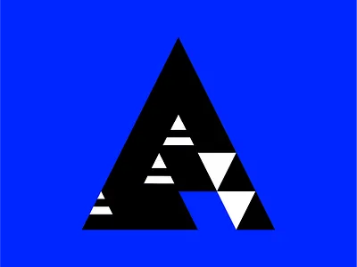 Hi, I love triangles. triangle logo