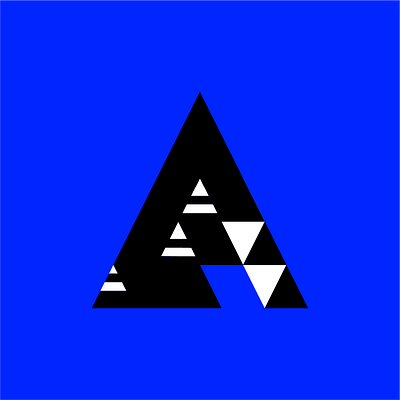 Hi, I love triangles. triangle logo