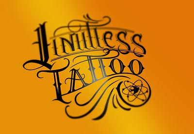 limitless Tattoo logo branding cool design logo logos monogram typography