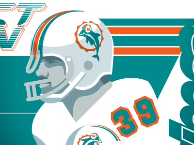 Csonka dolphins football miami miami dolphins
