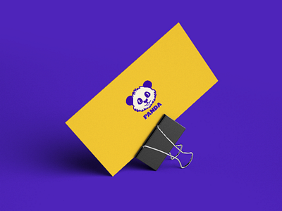 Card Design Panda Logo Concept art artis branding carddesing cartedevisite custom design entrepreneur graphicdesigner handmade illustration impressions logo logoidea logoinspiration logotipo logotype ourspanda pandalogo textilartist