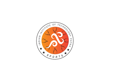 Sports Club - IIT PATNA design logo