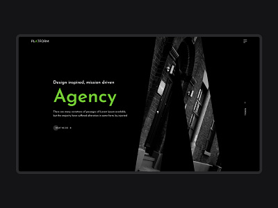 Header Design Day 1 agency agency website design header landing page landing page concept landing page design landing page header ui ux web design website website header