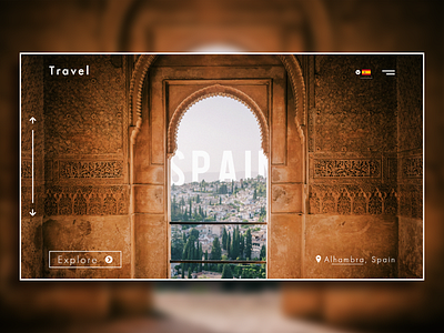 Travel Landing Page app app design art clean design design art landing page landing page design travel travel app ui uidesign ux