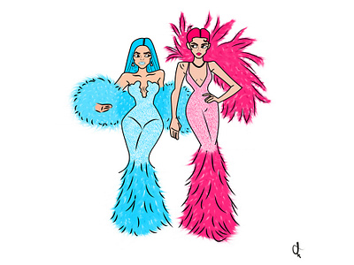 character design animation art character design design fashion illustration flat illustration jenner kardashian kendal kylie metgala vector