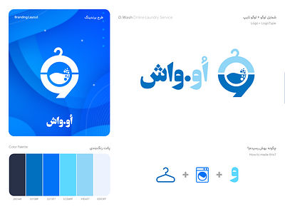 O.wash Logo brand design logo logo design logotype meemslide