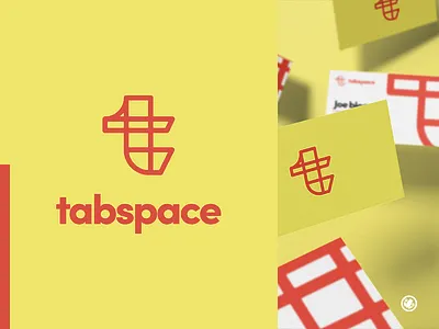 Tabspace adobe illustrator brand mark branding illustration illustrator logo logo design logodesigner logomark thick lines