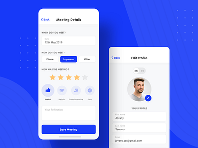 Avenue - Mobile App Design app clean creative design minimal photo screen ui user interface ux