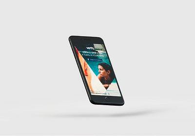Vertty Promotional Campaign beach bikini campaign iphone mobile mobile design mobile ui pool responsive responsive design sand towels ui uidesign uiux uxdesign