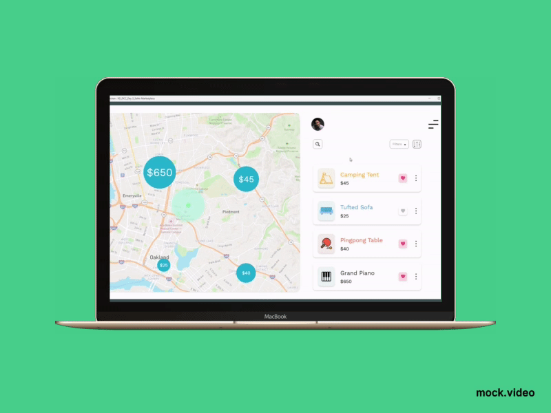 Seller Marketplace design google maps hover effect maps marketplace ui ui design ux ux design web