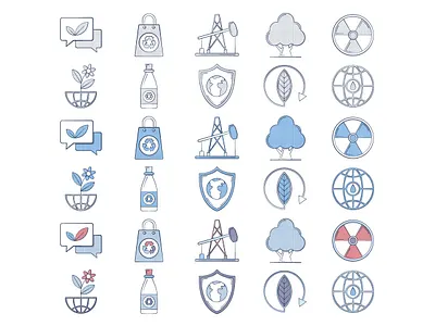 10 Free Ecology Icon ecology free freebie graphics icons vector