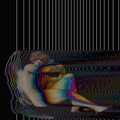 deadseraph - kalokagatia - single cover artwork artwork cover art cover artwork cover design glitch glitch art glitch effect glitchart illustration music