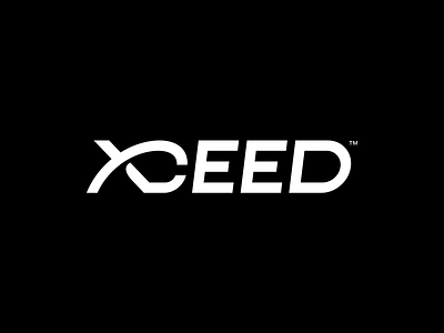 XCEED -2 brand branding logo logotype type typography x