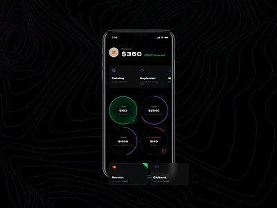 Fintech concept app arabian arabic bid bidding black concept dark dark ui emirates fintech product design supply ui ux