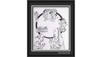 Handcrafted Charcoal Art of “Sri Shankaracharya" art character design charcoalart charcoaldrawing fineart illustration paint painting