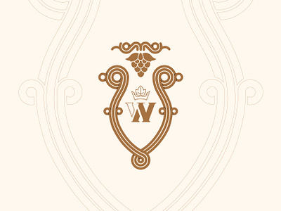 Winery Logo ancient crone decor georgia grape potter qvevri wine winery