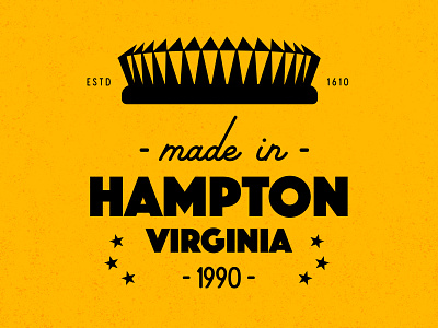 made in hampton design icon illustration photoshop