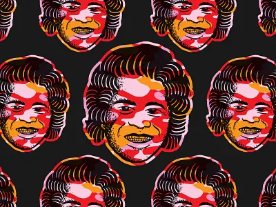 WHERE'S JAMES art camo camouflage jamesbrown sticker